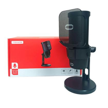 Imagem de Microfone Gamer Condensador Preto Tomate Modelo MT-1070R - TomateModeloMT-1070R