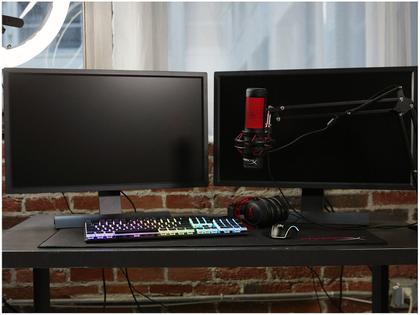 Imagem de Microfone Gamer Profissional HyperX Quadcast