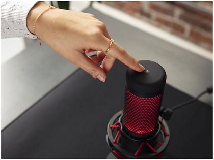 Imagem de Microfone Gamer Profissional HyperX Quadcast