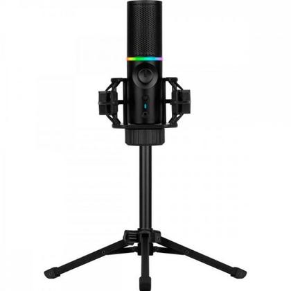 Imagem de Microfone Gamer Streamplify Mic Tripod Com Tripé Preto RGB