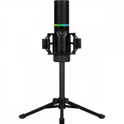 Imagem de Microfone Gamer Streamplify Mic Tripod Com Tripé Preto RGB