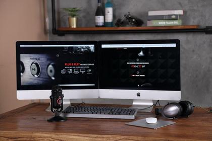 Imagem de Microfone Gamer,Thronmax,Cardioide/Omni,Usb-C,96 Khz,24 B