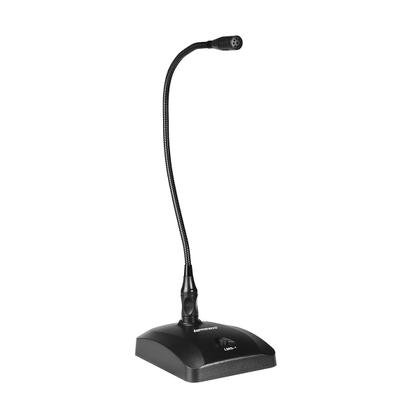 Imagem de Microfone Gooseneck Com Haste 46cm Profissional Para Púlpitos Igrejas Palestras