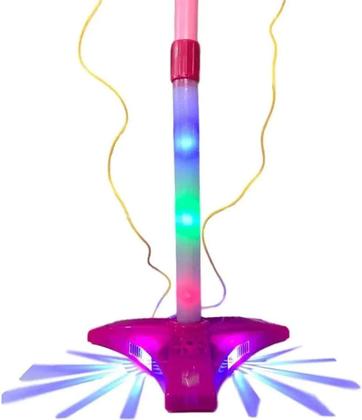Imagem de Microfone Infantil Brinquedo Duplo Mp3 Entrada Para Celular.