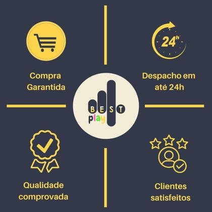 Imagem de Microfone Infantil Musical Canta e Grava - Buba