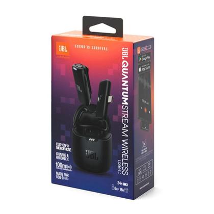 Imagem de Microfone JBL Quantum Stream Sem Fio USB-C Preto