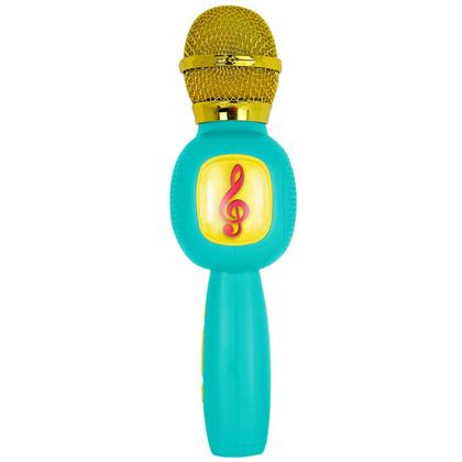 Imagem de Microfone Karaokê Infantil Recarregável C/ Efeito de Voz - Dm Toys