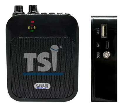 Imagem de Microfone Kit Professor Compacto Tsi SV10 Bluetooth Caixa Amplificador