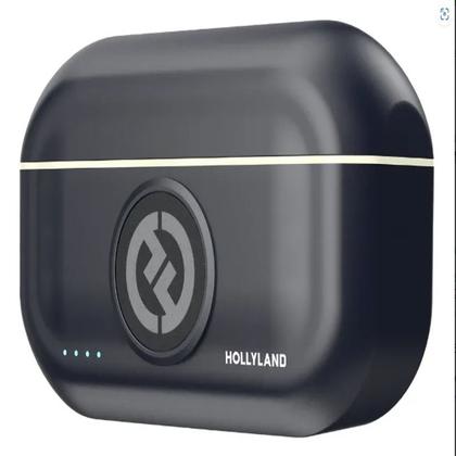 Imagem de Microfone Lapela Duplo Hollyland Lark M2 Wireless Para Câmeras E Filmadoras preto