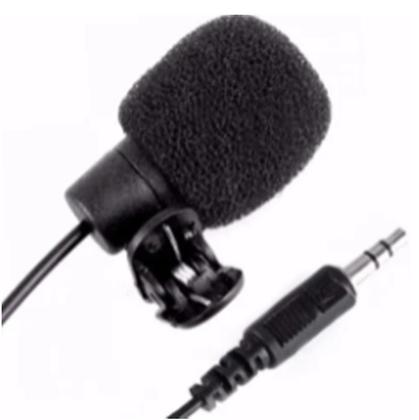 Imagem de Microfone Lapela Entrada P2 Celular Adaptador P2-P3 Homologa