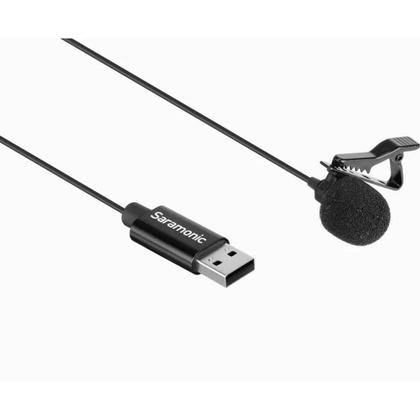 Imagem de Microfone lapela plug usb de 6m para computador
