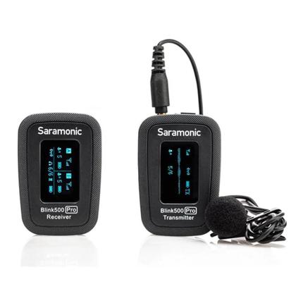 Imagem de Microfone lapela sem fio com receptor p/ câmeras e celulares