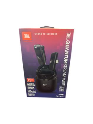 Imagem de Microfone Lapela Sem Fio Jbl Quantum Stream Usb-c Cor Preto