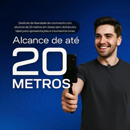 Imagem de Microfone Lapela Sem Fio Microfone Alta Qualidade Anti Ruído