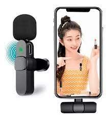 Imagem de Microfone Lapela Sem Fio Plug And Play P/ iPhone X 11 12 13 Compatível USB IOS Para iPhone, iPad, Lightning  PRODUTO PRO