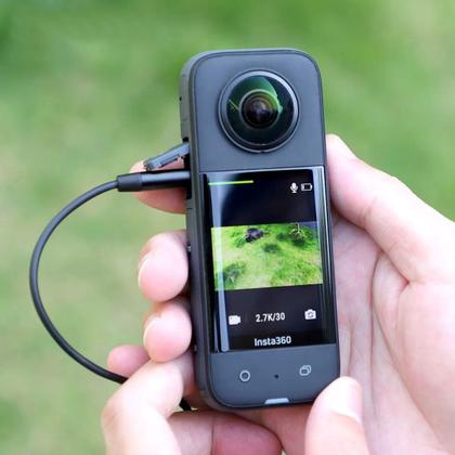 Imagem de Microfone Lapela USB-C Insta360 X3/One X2/One R - 60Hz-18kHz