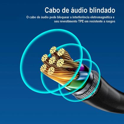 Imagem de Microfone Lapela USB-C para DJI Action 2, 3, 4. 5 e Pocket 3