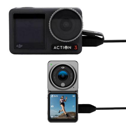 Imagem de Microfone Lapela USB-C para DJI Action 2, 3, 4. 5 e Pocket 3