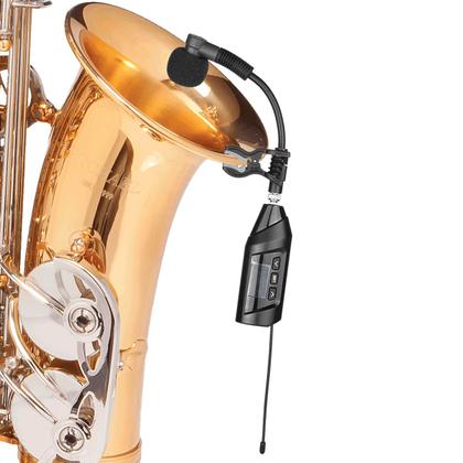 Imagem de Microfone Para Instrumentos De Sopro KMS280 Kadosh Sistema Sem Fio Profissional