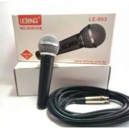 Imagem de Microfone Profissional Lelong Le-903 Com Cabo De 5metros