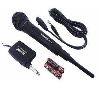 Imagem de Microfone Profissional Sem Fio  MT-1002 Tomate