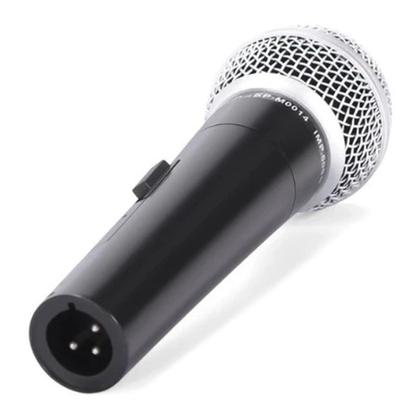 Imagem de Microfone Profissional Sm58 Com Cabo 5 Metros Chave Liga E Desliga Alta Sensibilidade Envio Imediato