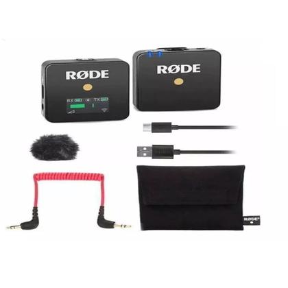 Imagem de Microfone Rode Wireless GO Condensador Omnidirecional cor preto