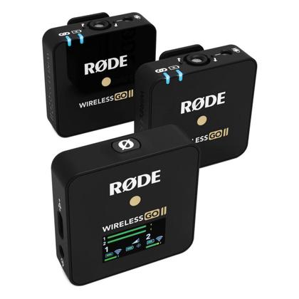 Imagem de Microfone Rode Wireless Go Ii Lapela Duplo Sem Fio Com Cabo Sc15 Para Iphone