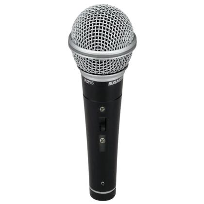 Imagem de Microfone Samson De Mão Cardioide R21s Com Cachimbo e Cabo