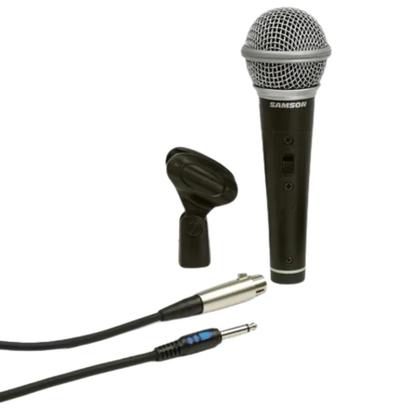 Imagem de Microfone Samson De Mão Cardioide R21s Com Cachimbo e Cabo