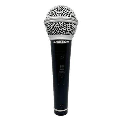 Imagem de Microfone Samson R21S c/ chave On-Off + Cabo P10 XLR 3,5m