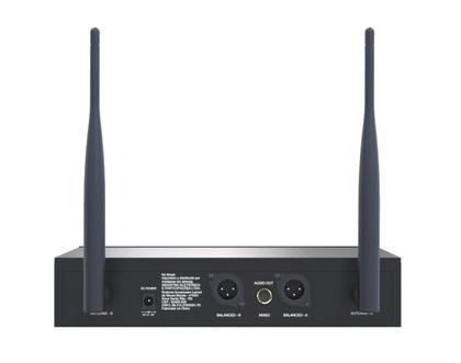Imagem de Microfone sem fio akg wp 300 mão duplo digital 200 canais