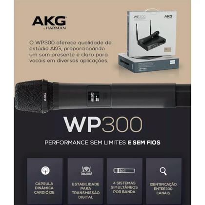 Imagem de Microfone sem Fio Bastão AKG WP 300