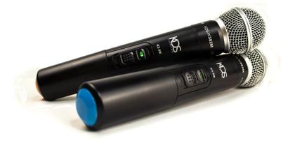 Imagem de Microfone Sem Fio Duplo De Mão Uhf Kdsw-382m Profissional