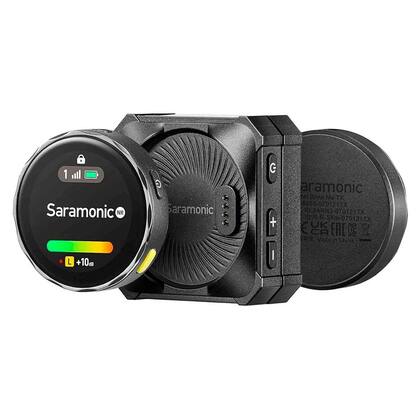 Imagem de Microfone Sem Fio Duplo Inteligente Saramonic Blinkme B2 Para Smartphones E Câmeras