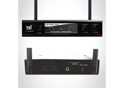 Imagem de Microfone sem fio duplo TSI-900-UHF 96 Canais