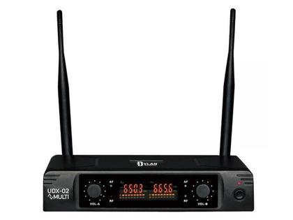 Imagem de Microfone Sem Fio Duplo UHF - Dylan UDX-02 Multi