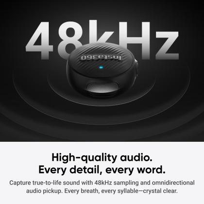 Imagem de Microfone sem fio Insta360 Mic Air Transmitter 7.9g