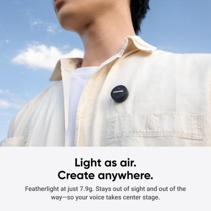 Imagem de Microfone sem fio Insta360 Mic Air Transmitter 7.9g