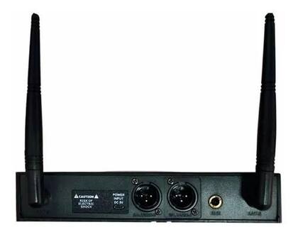 Imagem de Microfone Sem Fio Ksr Uhf Duplo Mão + Headset