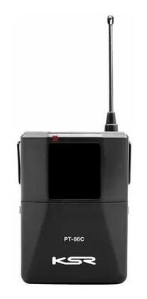 Imagem de Microfone Sem Fio Ksr Uhf Duplo Mão + Headset