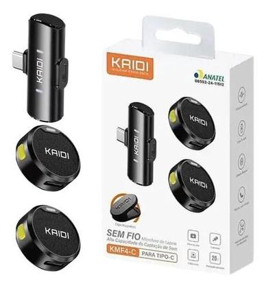 Imagem de Microfone Sem Fio Lapela Duplo Anti Ruído IOS (Lightning) Modelo:IOS - Lightning