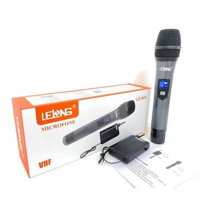 Imagem de Microfone Sem Fio Profissional UHF Digital Certificado Anatel Palestras Igrejas Reuniões Música Eventos Karaokê