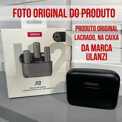 Imagem de Microfone Sem Fio Ulanzi J12 - Conector Lightning