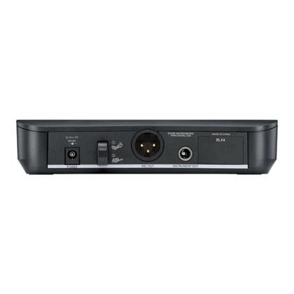 Imagem de Microfone Shure BLX24BR/PG58 Frequência J10 Sem Fio Dinâmico Cardioide Preto