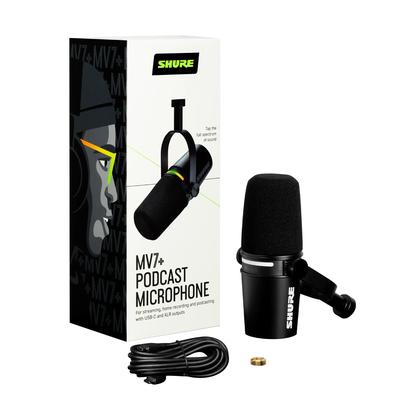 Imagem de Microfone Shure Mv7  Dinâmico, Xlr/usb  Cardióide