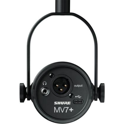 Imagem de Microfone Shure MV7+ para Podcast XLR - Preto