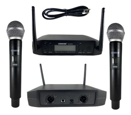 Imagem de Microfone Shure Sem Fio Duplo Glxd4 Beta 58A Novo