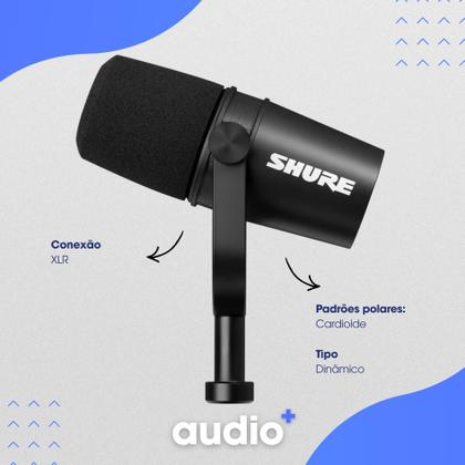 Imagem de Microfone Shure Xlr Mv7x Podcast Cor:Preto