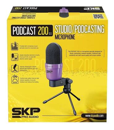 Imagem de Microfone skp podcast 200
